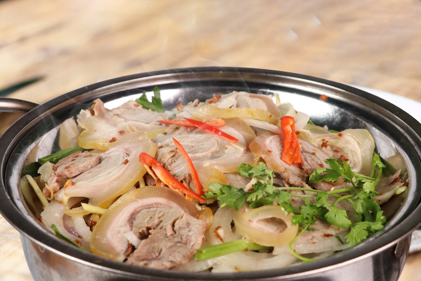 Tay Ninh young buffalo is a pride of Tay Ninh cuisine. 