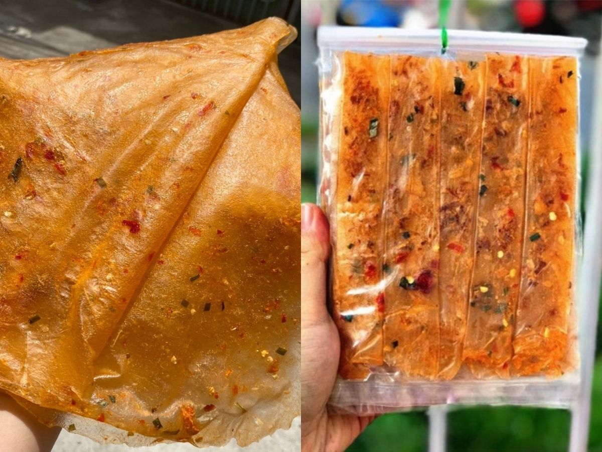 Chewy spicy rice paper is sold widely in online stores, with nationwide shipping.