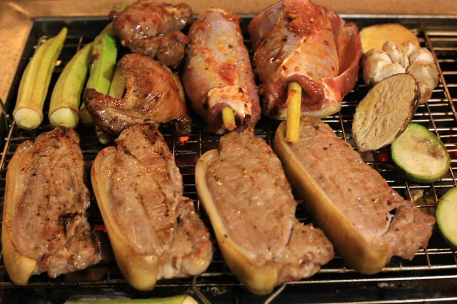 Món bò nướng đầy hấp dẫn thực khách
