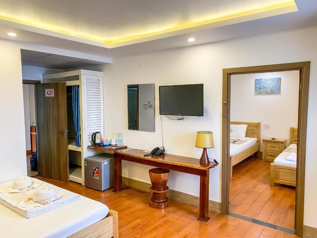 Nội thất bên trong của khách sạn tại Sala