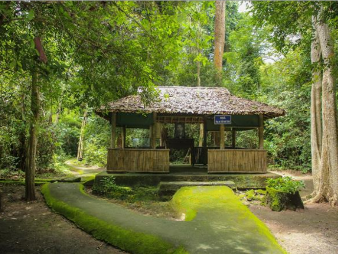 A corner at the Central Office for South Vietnam