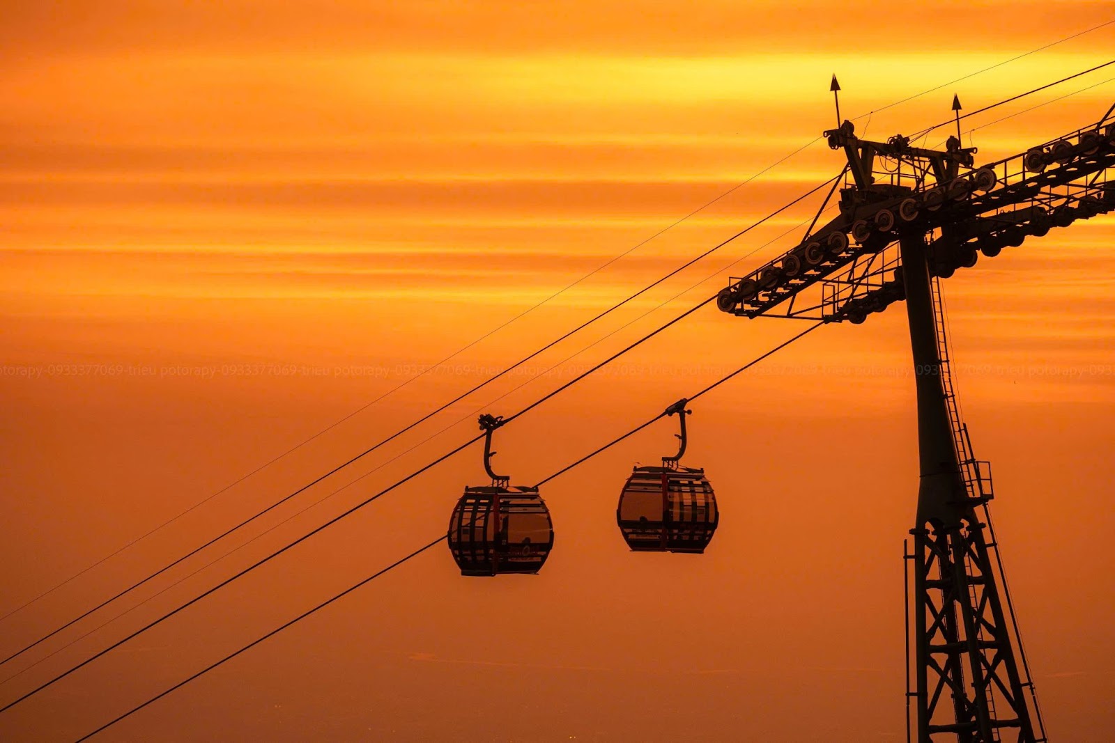 Trải nghiệm khung cảnh lãng mạn của Tây Ninh với góc nhìn trên cáp treo.