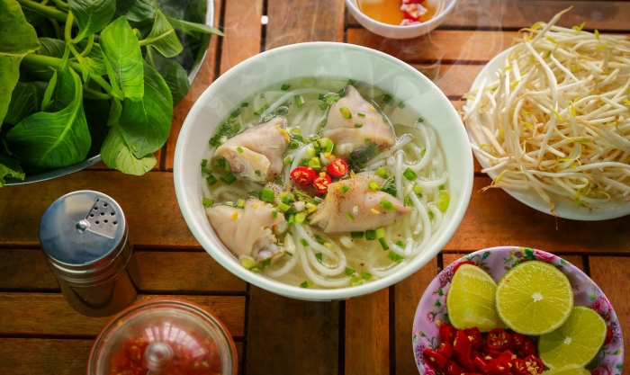 Bánh canh Trảng Bàng là món ăn sáng nổi tiếng của người Tây Ninh. 