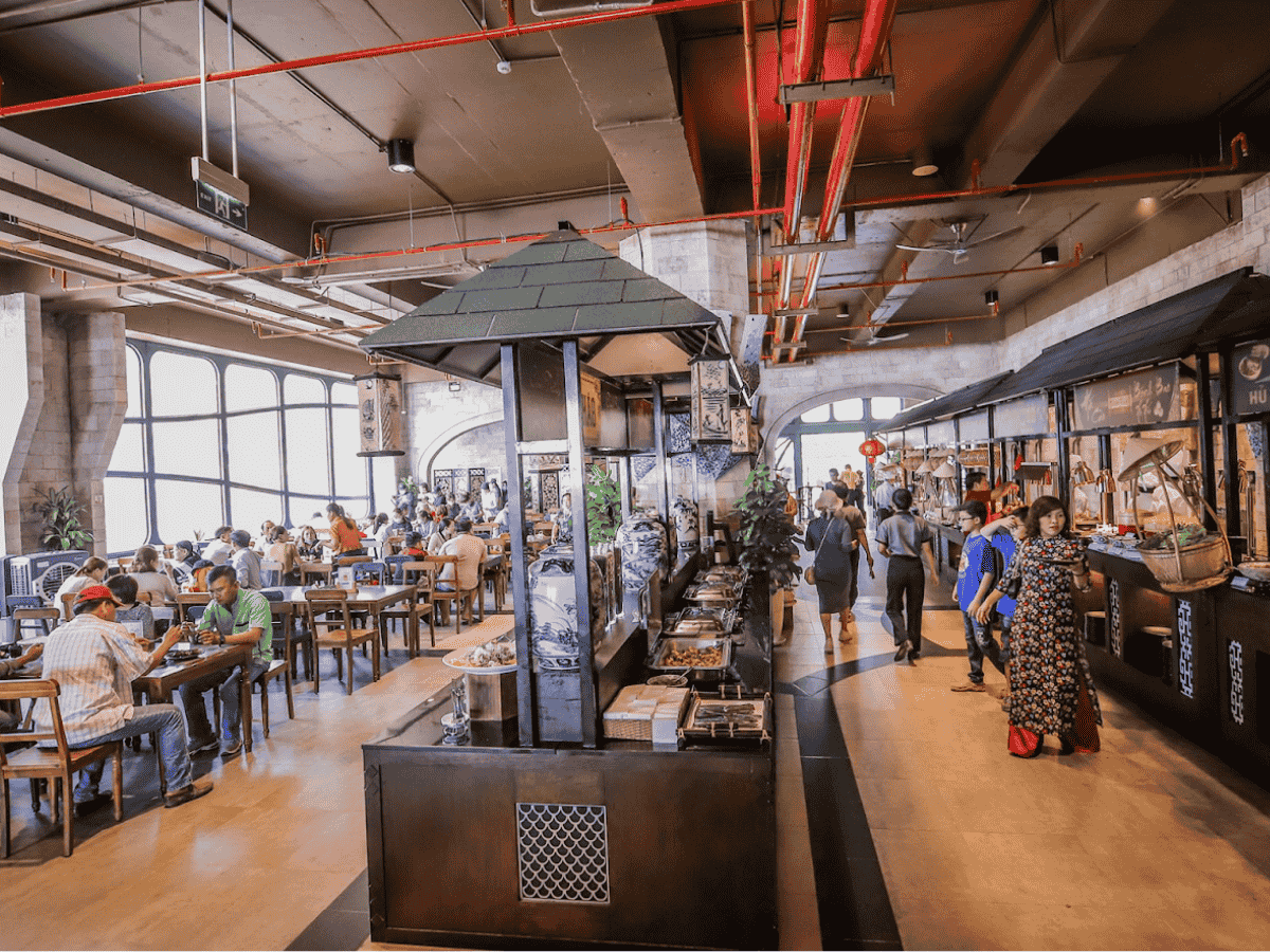 Sol Kitchen là điểm nhấn ẩm thực cao cấp tọa lạc trong quần thể Sun World Ba Den Mountain.