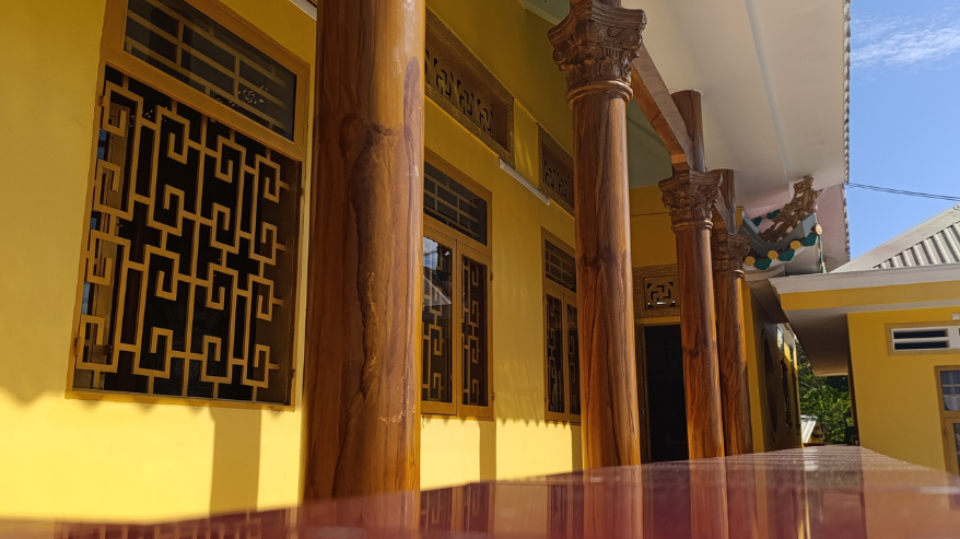 Kiến trúc và không gian tại chùa Linh Sơn Hòa Đồng.