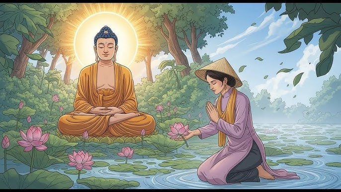Khi làm thiện, chúng ta nhận phước báo thể hiện qua bình an nội tâm, thịnh vượng và mối quan hệ tốt đẹp.
