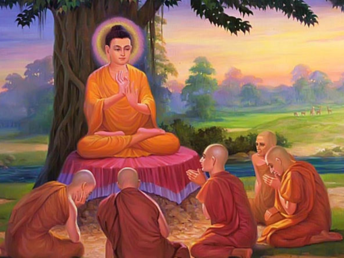 Đức Phật đã thuyết giảng giáo lý, chỉ ra con đường giải thoát khỏi khổ đau