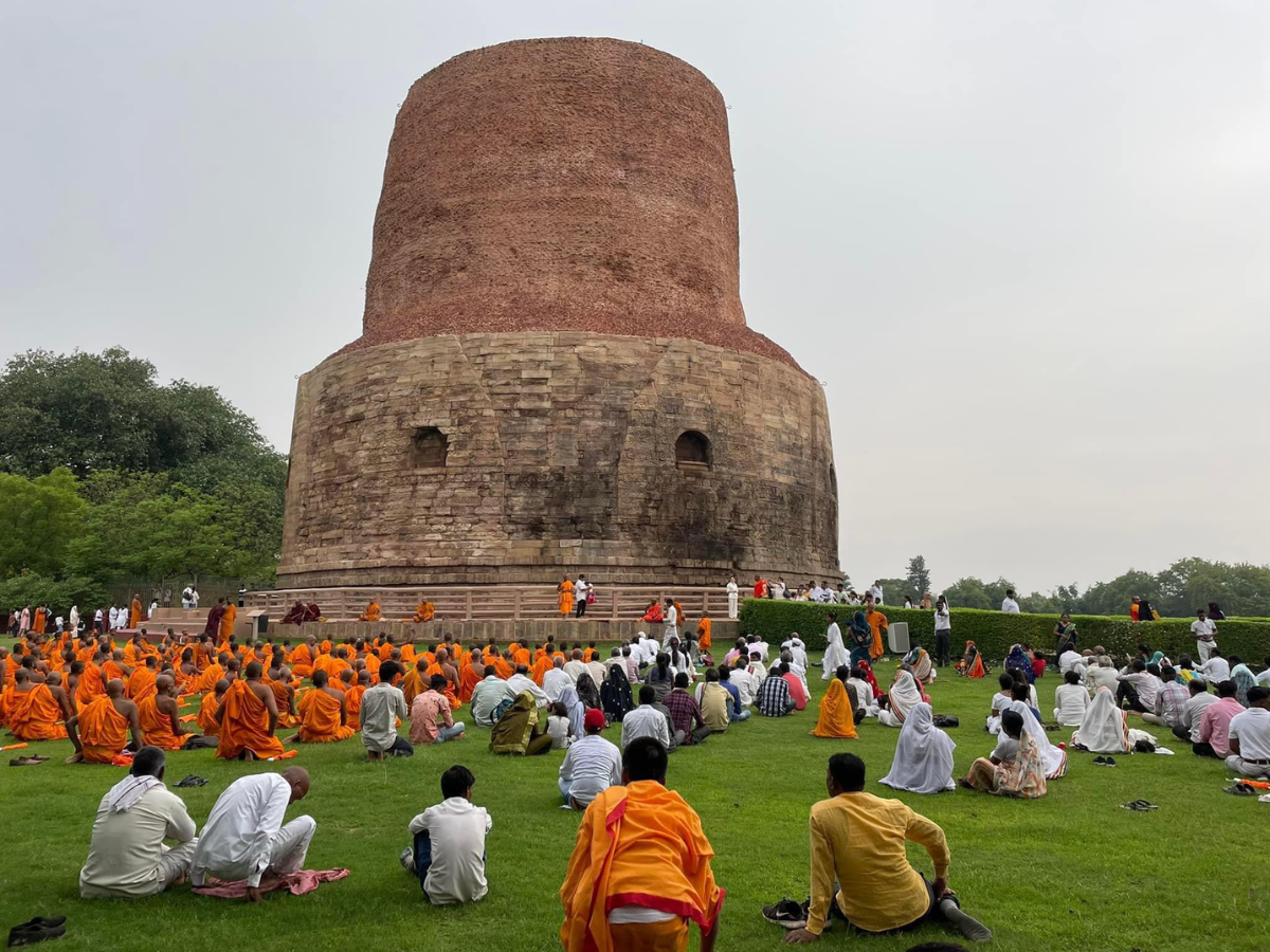 Sarnath là nơi Đức Phật lần đầu thuyết giảng giáo pháp sau khi thành đạo