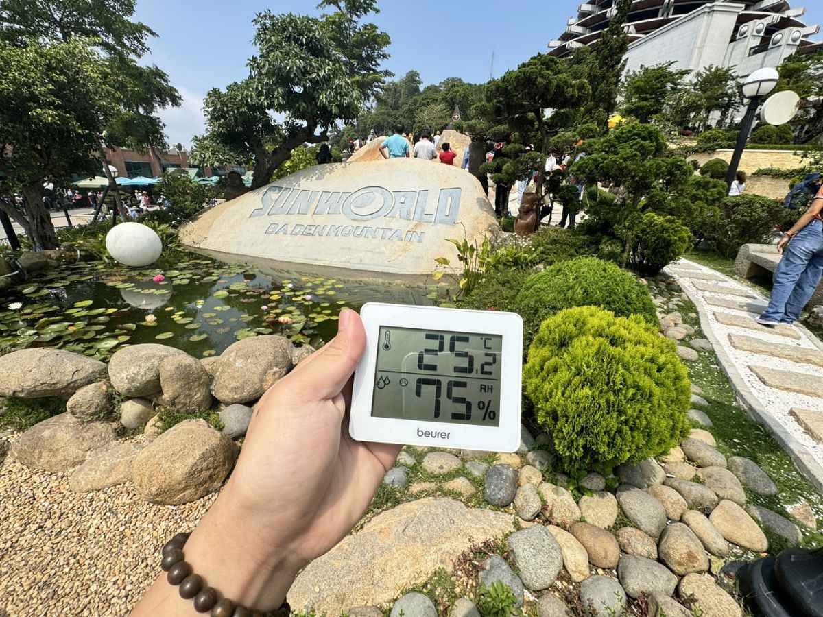 Nhiệt độ dễ chịu tại đỉnh Núi Bà Đen, điểm tránh nóng cuối tuần gần TP.HCM. (Nguồn: Sưu tầm)