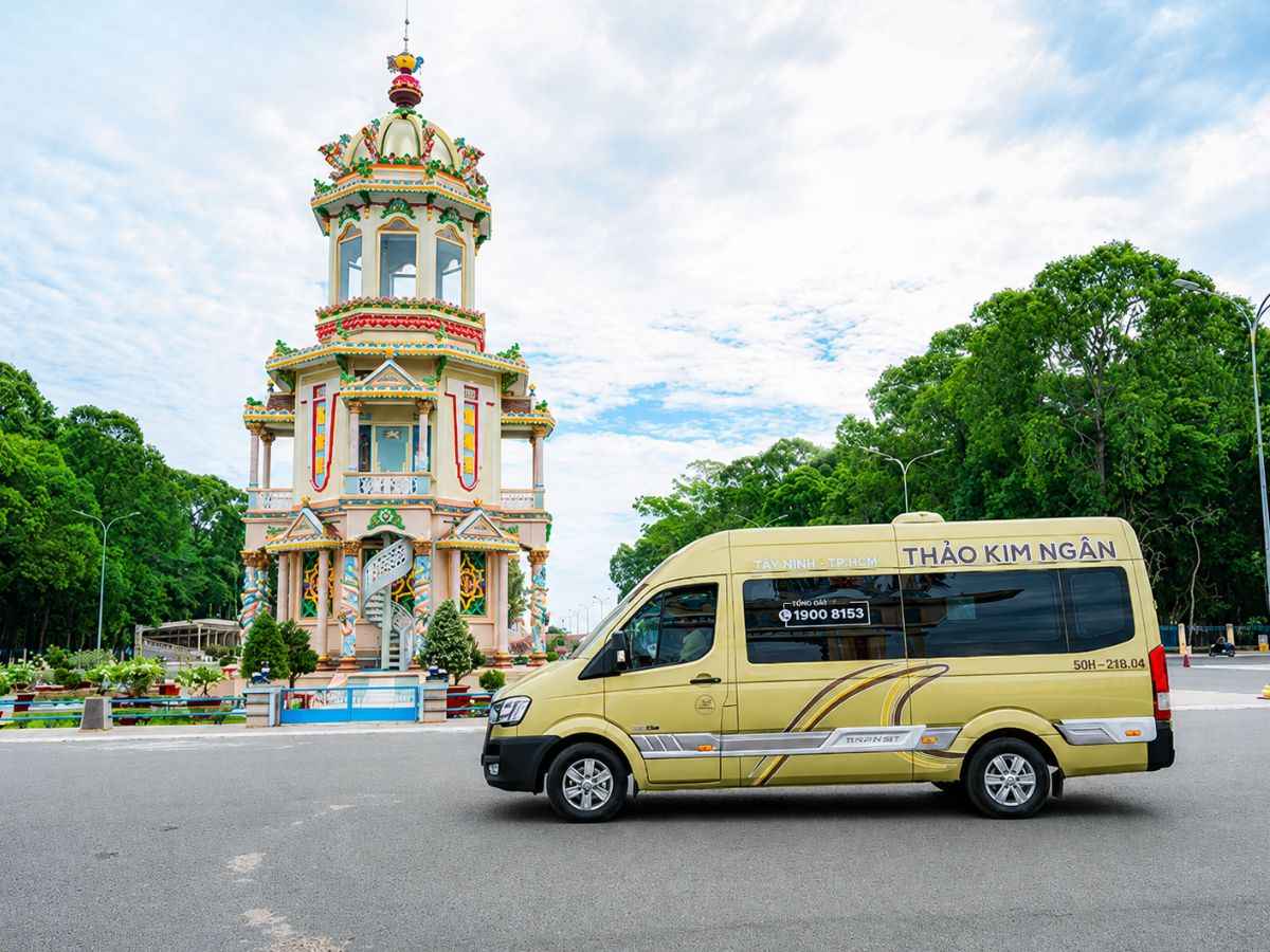 Xe Thảo Kim Ngân trên tuyến TP.HCM - Tây Ninh với lịch chạy linh hoạt. (Nguồn: Sưu tầm)&nbsp;