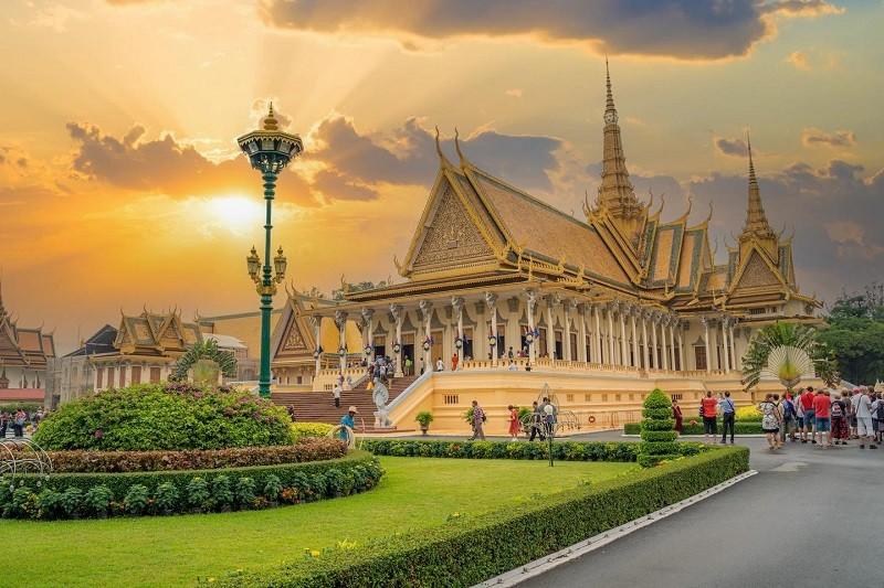 Các công trình biểu tượng đầy ấn tượng tại thủ đô Phnom Penh