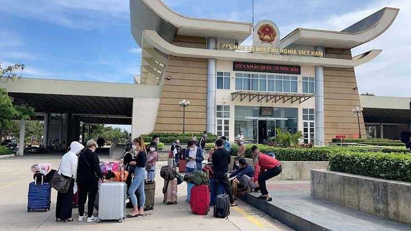 Cửa khẩu Quốc tế Mộc Bài là cửa khẩu lớn nhất trong hệ thống cửa khẩu Tây Ninh - Campuchia