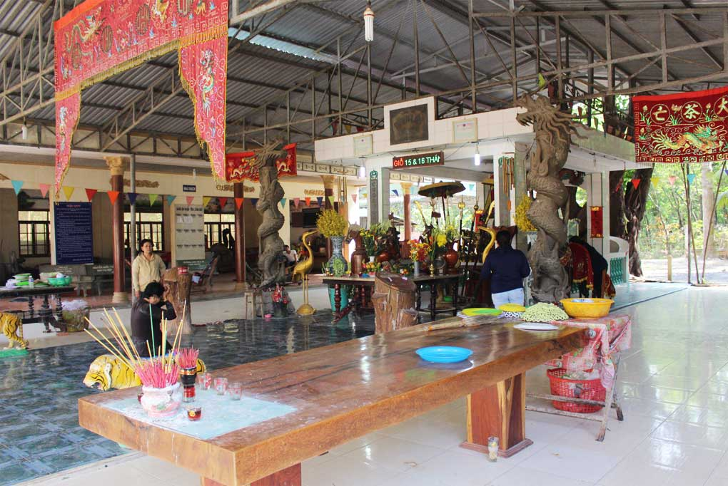 Không gian bên trong khu tham quan. (Nguồn: Sưu tầm)