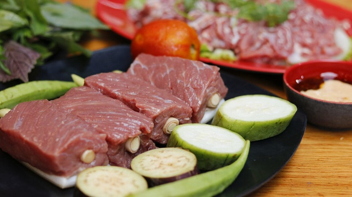 Món bò tơ trứ danh của vùng đất Tây Ninh. (Nguồn: Sưu tầm)