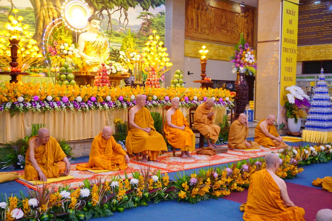 Pháp viện Minh Đăng Quang trong Đại lễ Vu Lan. (Nguồn: Sưu tầm)