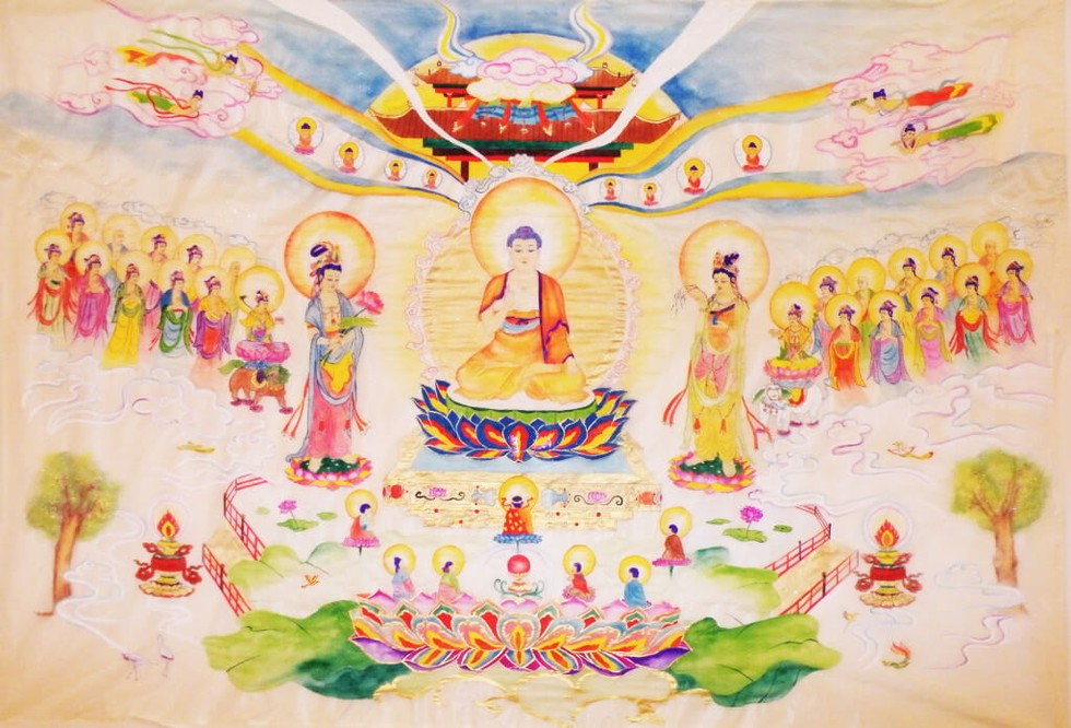 Pháp Hoa Tông chỉ đích danh tên gọi khác của Thiên Thai tông dựa trên kinh Diệu Pháp Liên Hoa. (Nguồn: Sưu tầm)