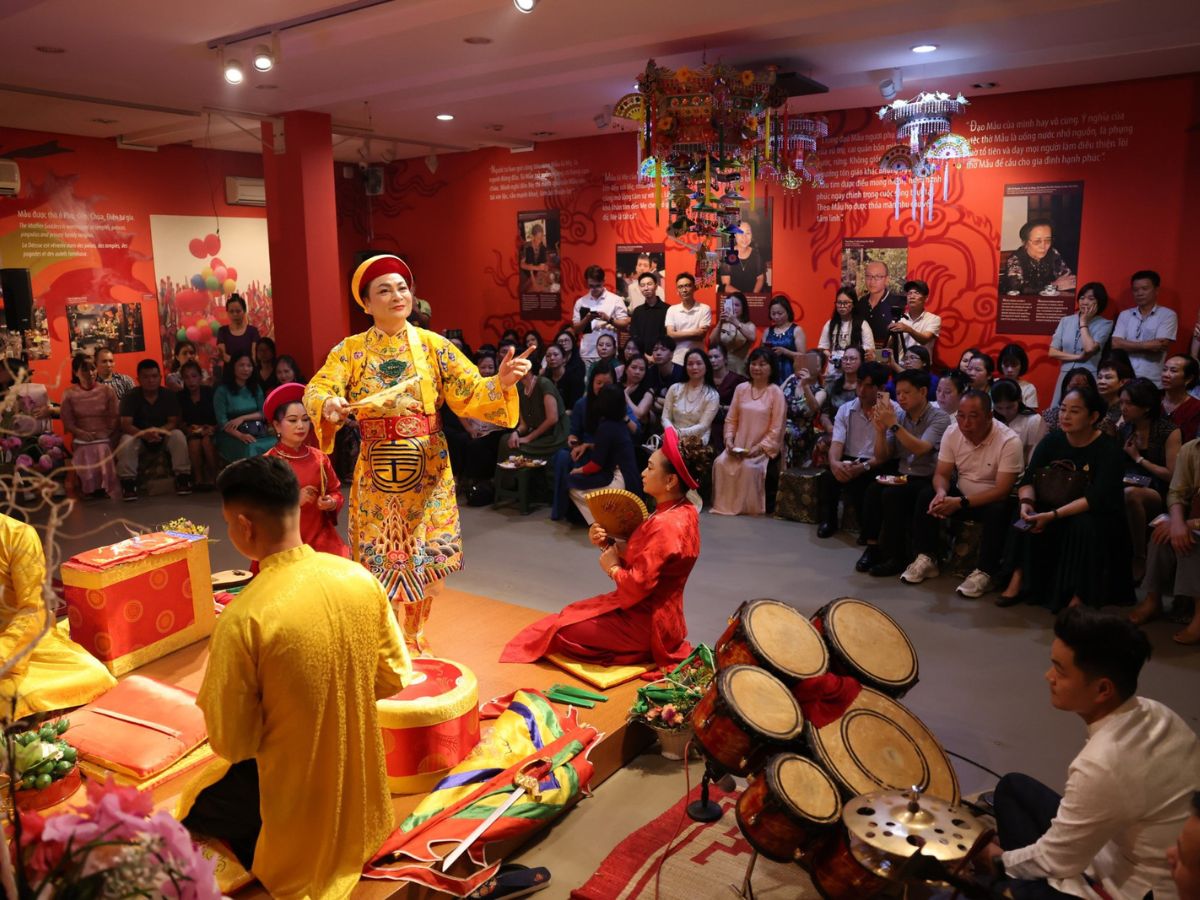 Tín ngưỡng thờ Mẫu Tam phủ của người Việt chính thức được UNESCO ghi danh là Di sản văn hóa phi vật thể (Nguồn: Sưu tầm)