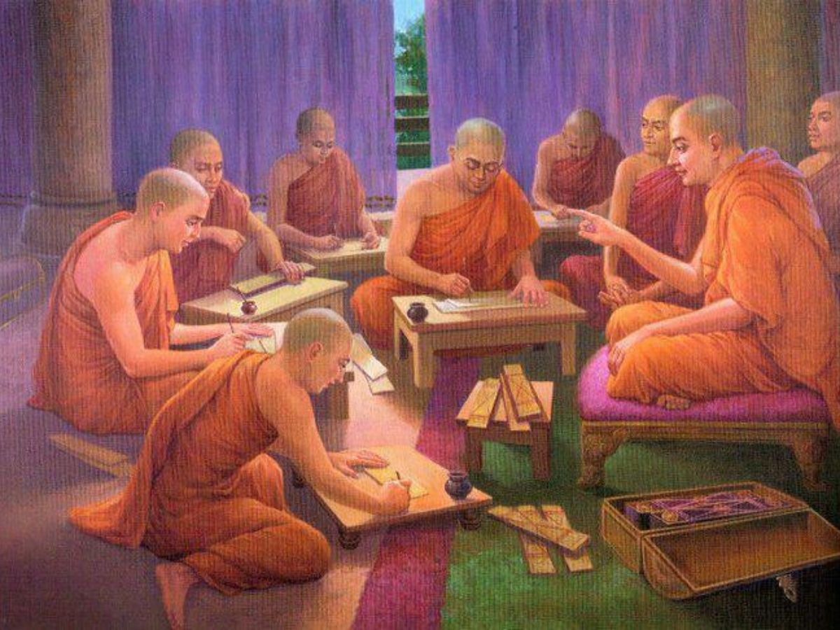 Ca Chiên Diên là vị “đứng đầu Tỳ-kheo về diễn giải những lời Như Lai dạy ngắn gọn”. (Nguồn: Sưu tầm)