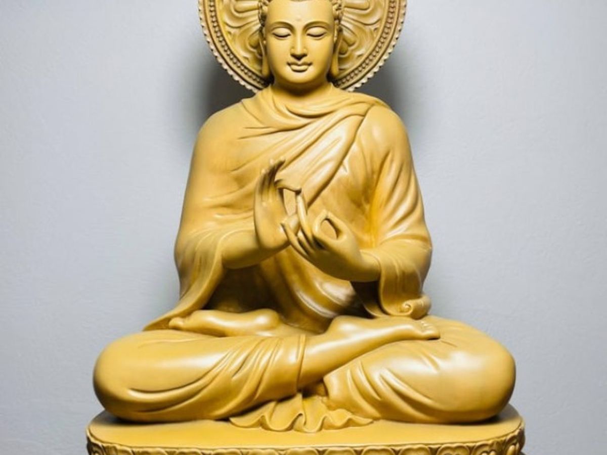 Ấn Chuyển Pháp Luân Dharmachakra Mudra gợi một cảm giác khép kín nhưng không khép lại. (Nguồn: Sưu tầm)