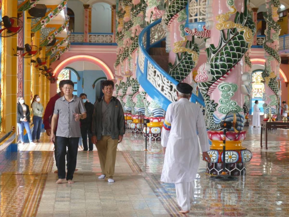 Tòa Thánh Tây Ninh là điểm du lịch thu hút du khách