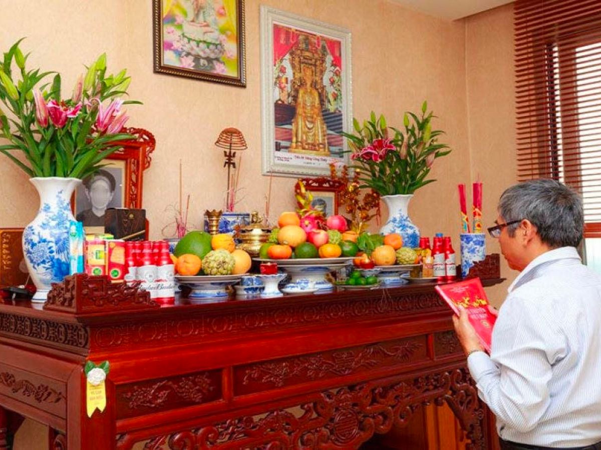 Chuẩn bị tâm thế đón giao thừa an lành. (Nguồn: Sưu tầm)