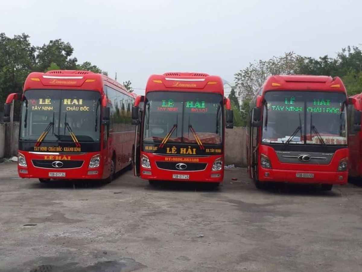 Nhà xe Lê Hải có nhiều tuyến xe từ bến xe Trảng Bàng tới các tỉnh lân cận. (Nguồn: Sưu tầm)