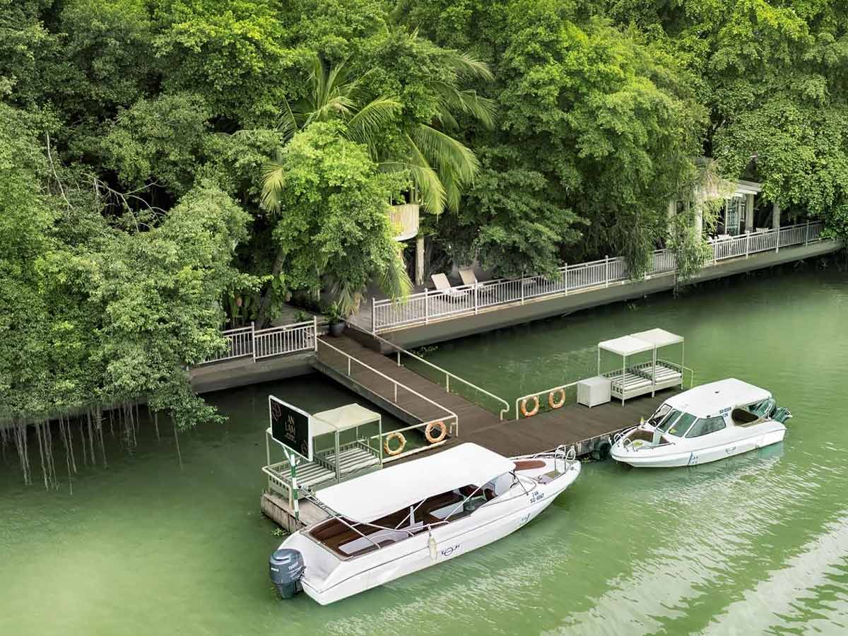 An Lam Retreats Saigon River nằm ven sông Sài Gòn với các tiện ích như hồ bơi ngoài trời, vườn cây xanh,.... (Nguồn: Sưu tầm)