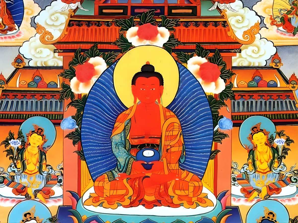 Quan niệm về sự sống và cái chết mang đến một cảm giác điềm tĩnh, nhẹ nhàng theo giáo lý của Mật tông